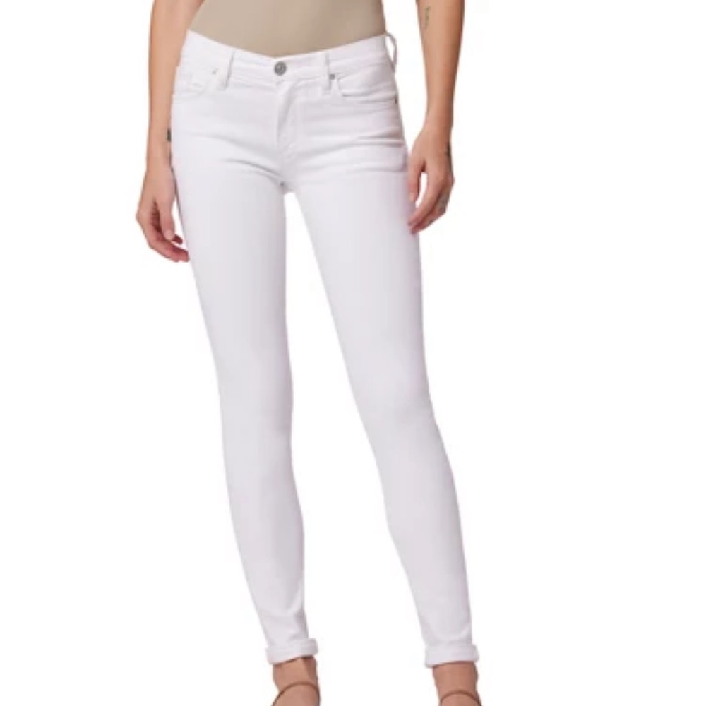 Hudson Nico Mid-Rise Stretch Super Skinny Jeans